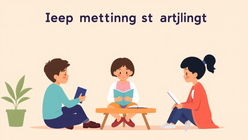 Illustration showing key concepts related to iep meeting parent statement