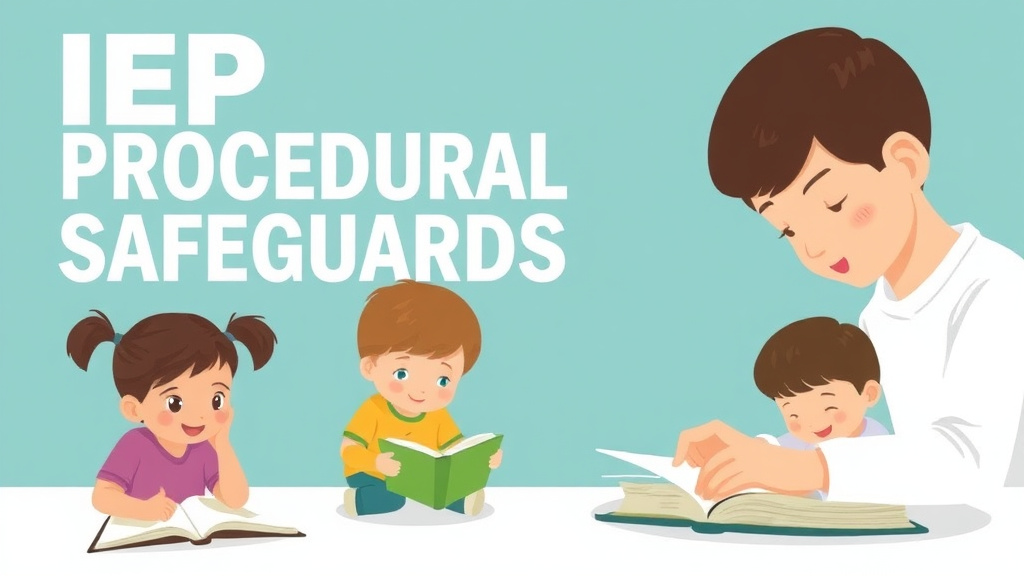 Visual guide for practical steps in iep procedural safeguards