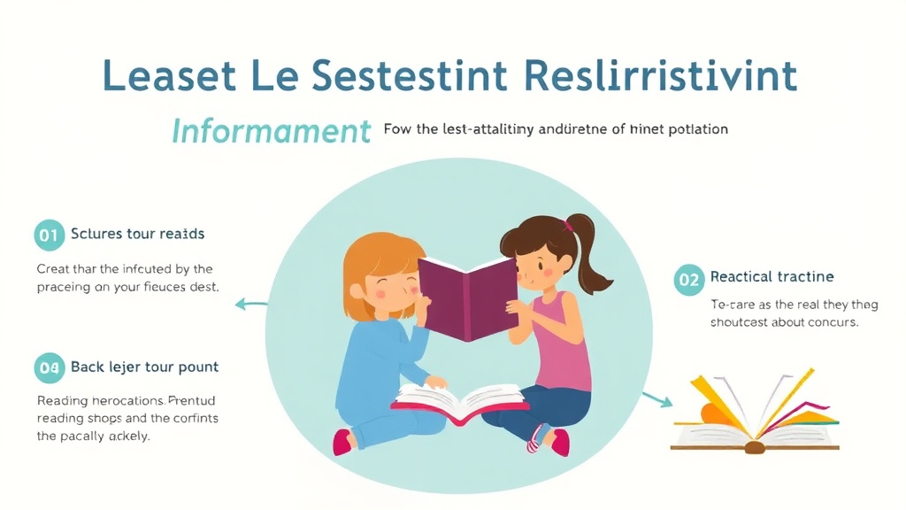 Visual guide for practical steps in least restrictive environment