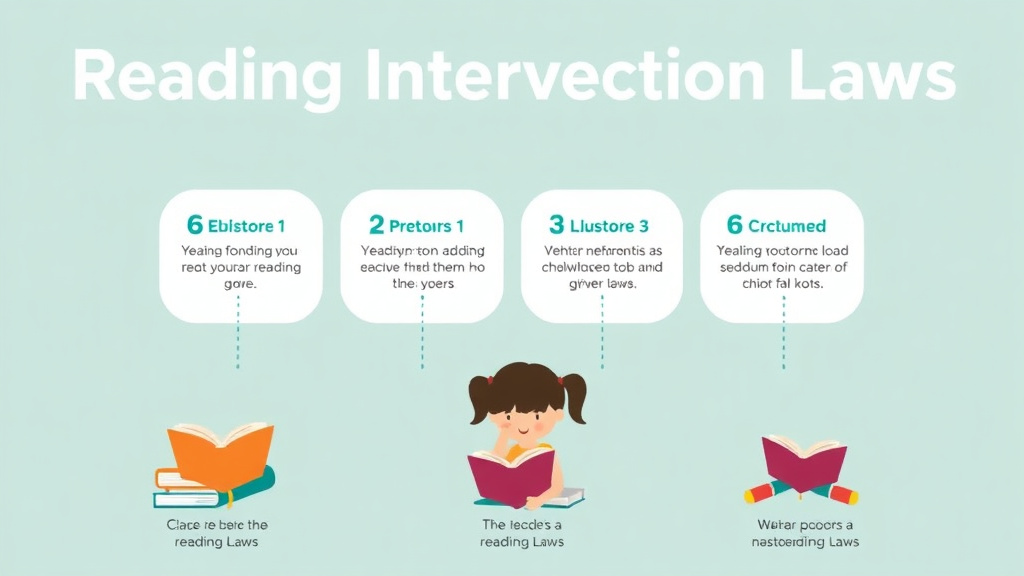 Visual guide for practical steps in reading intervention laws