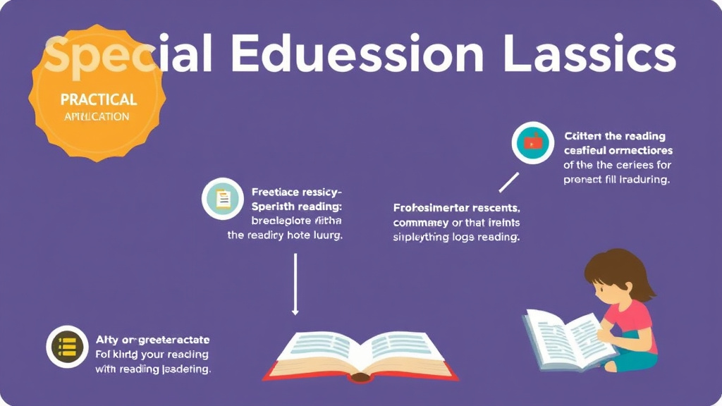 Visual guide for practical steps in special education law basics