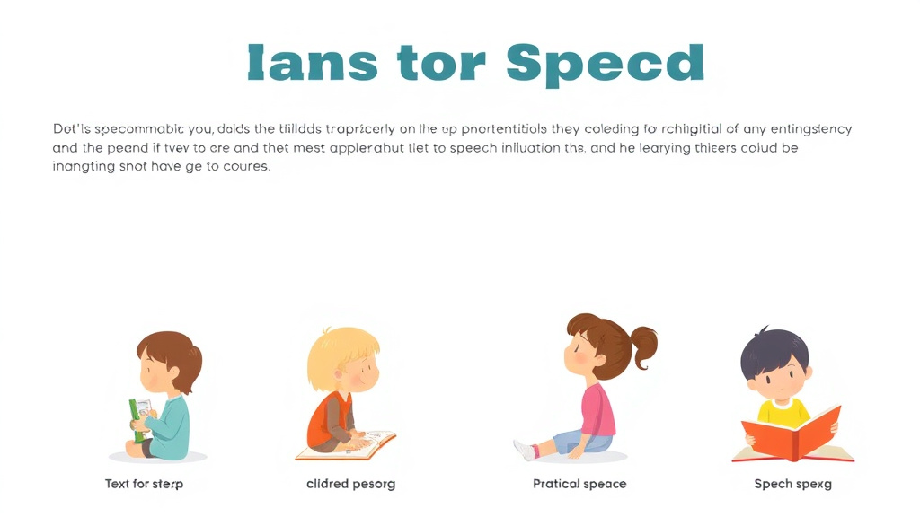 Visual guide for practical steps in text to speech accommodation