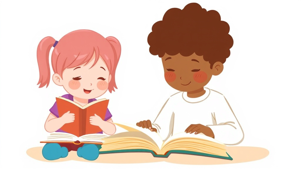 Visual guide for practical steps in adhd iep goals for reading