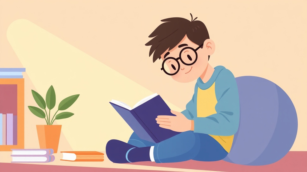 Illustration showing key concepts related to adhd reading accommodations