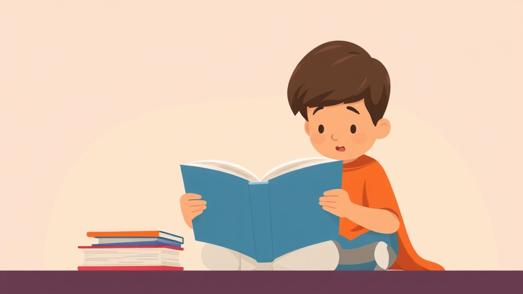 Illustration showing key concepts related to anxiety disorder and reading performance