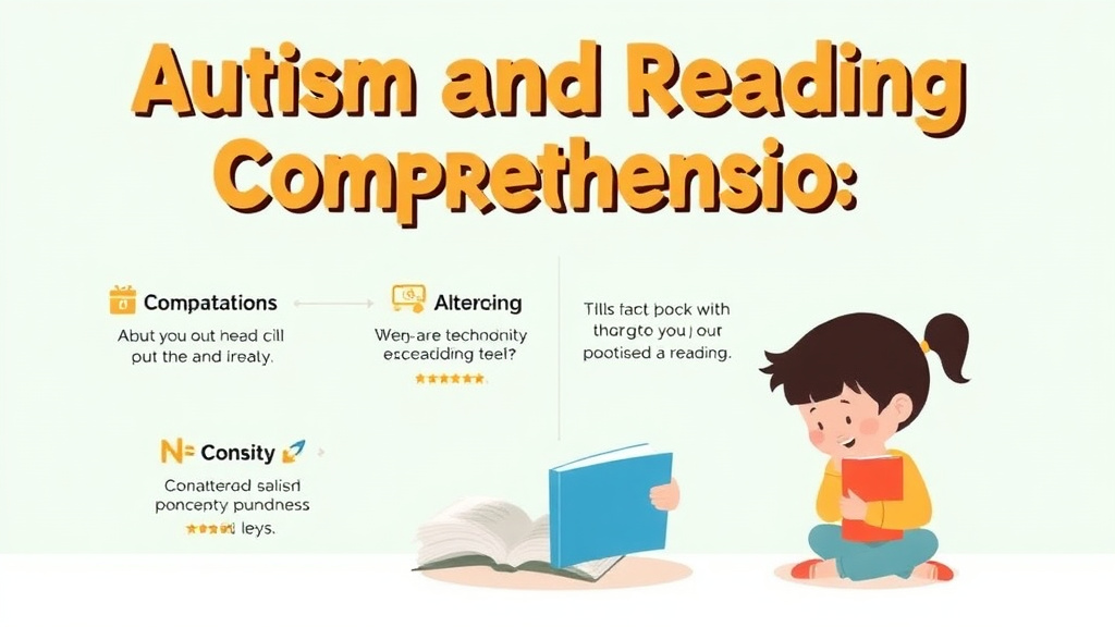 Visual guide for practical steps in autism and reading comprehension