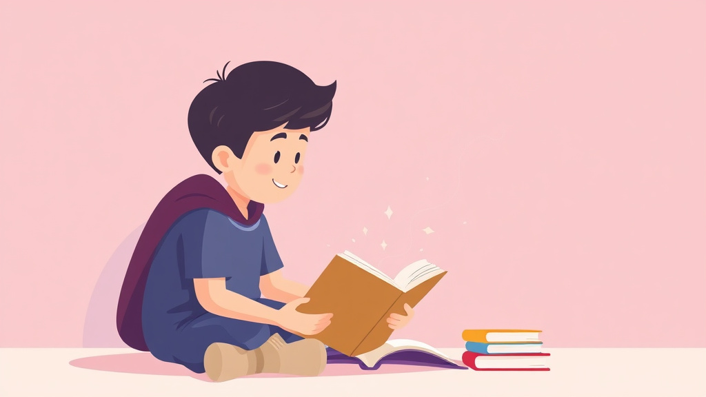 Illustration showing key concepts related to autism spectrum and reading challenges