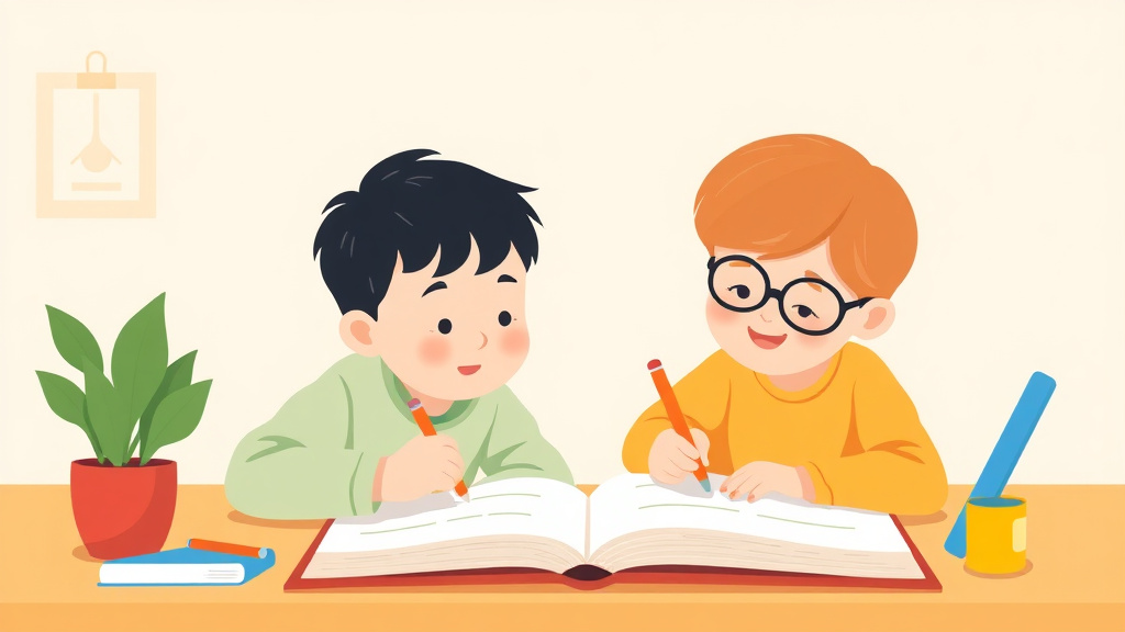 Illustration showing key concepts related to developmental coordination disorder and writing