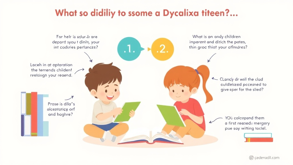 Visual guide for practical steps in dyscalculia and dyslexia together