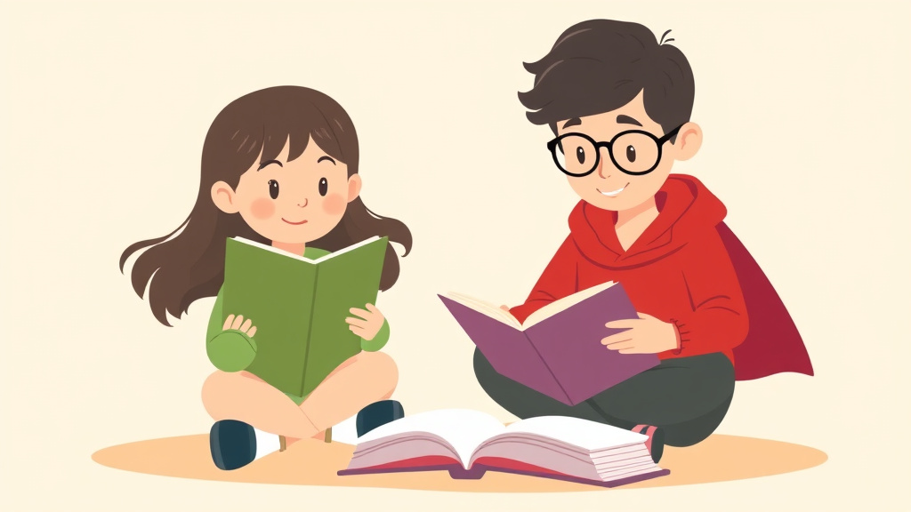 Illustration showing key concepts related to executive function and planning for reading