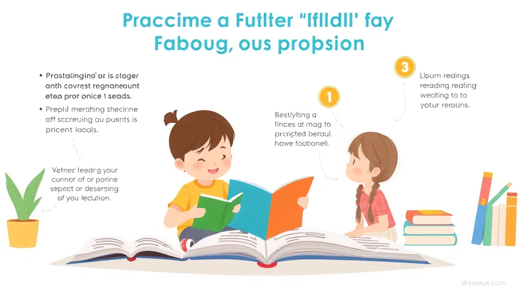 Visual guide for practical steps in executive function and reading comprehension