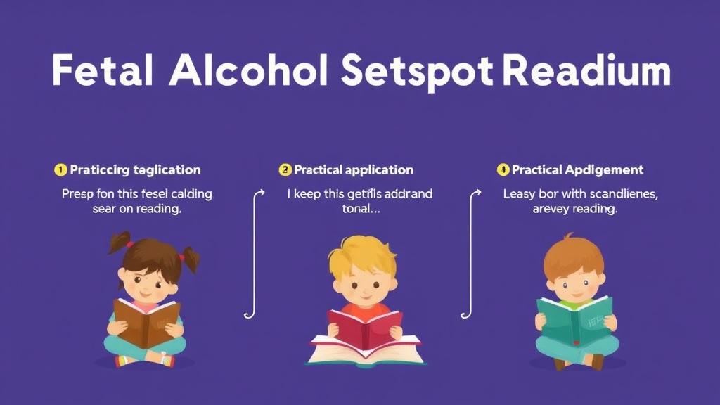 Visual guide for practical steps in fetal alcohol spectrum and reading