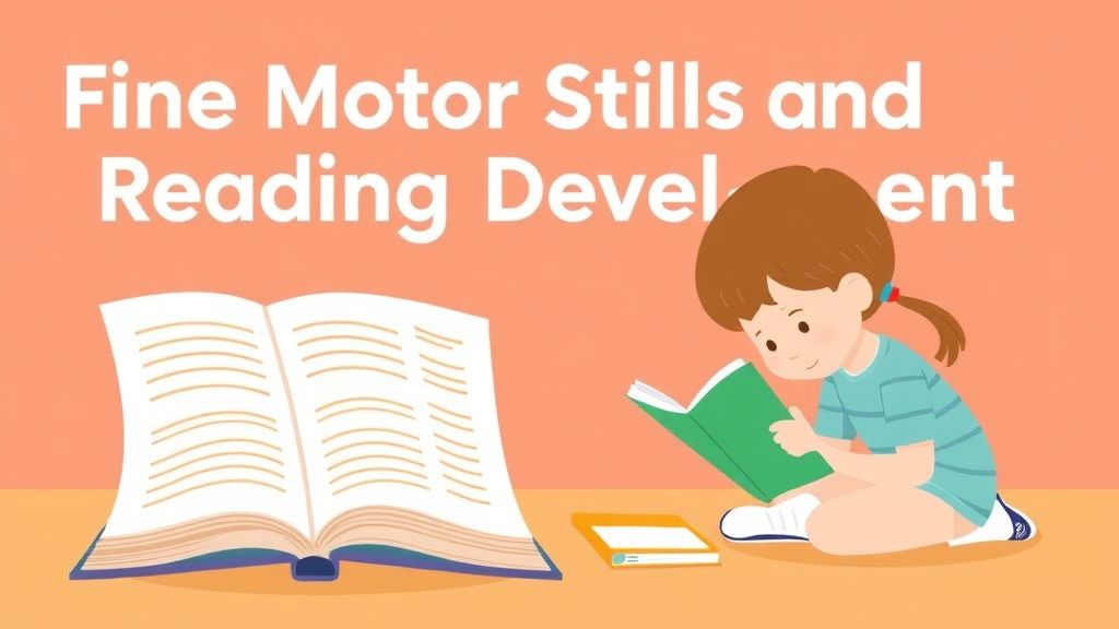 Visual guide for practical steps in fine motor skills and reading development