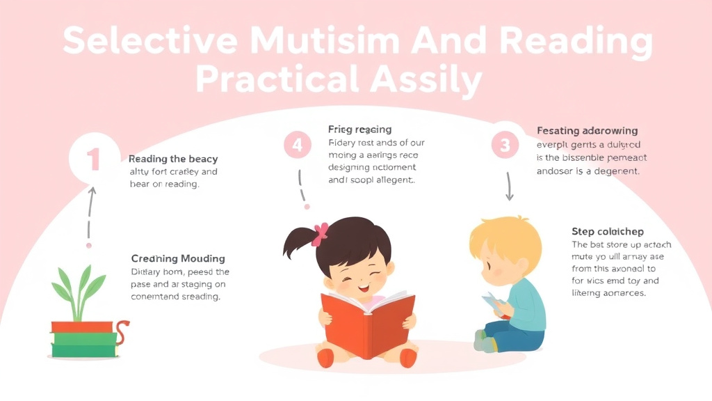Visual guide for practical steps in selective mutism and reading assessment