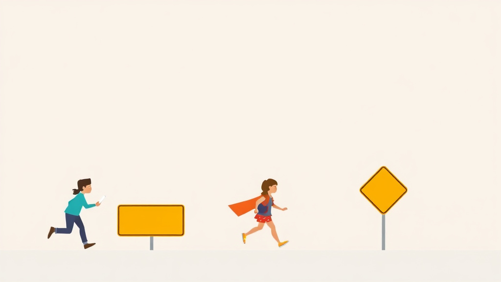 Illustration showing key concepts related to slow processing speed signs