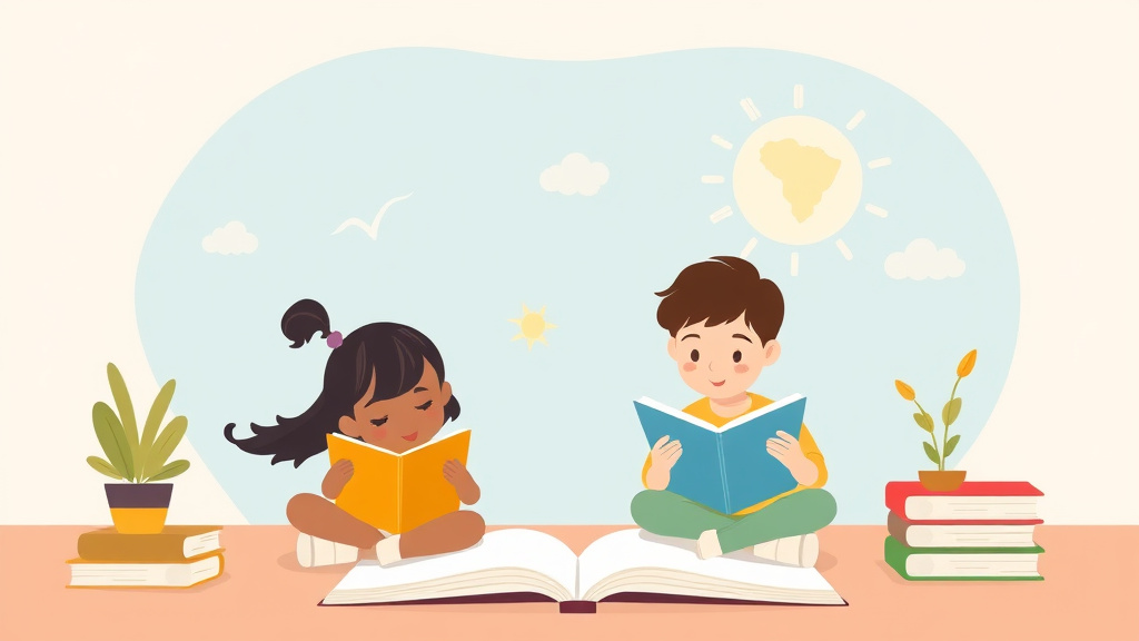 Illustration showing key concepts related to visual processing disorder and reading