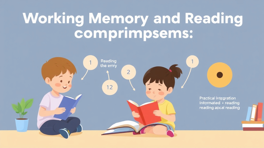 Visual guide for practical steps in working memory and reading comprehension