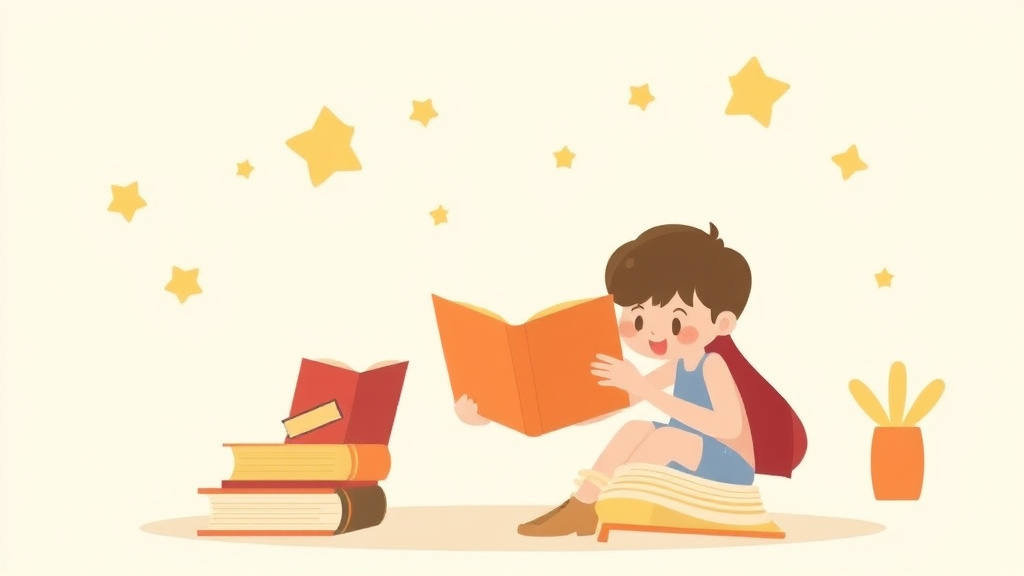 Illustration showing key concepts related to working memory strategies for reading