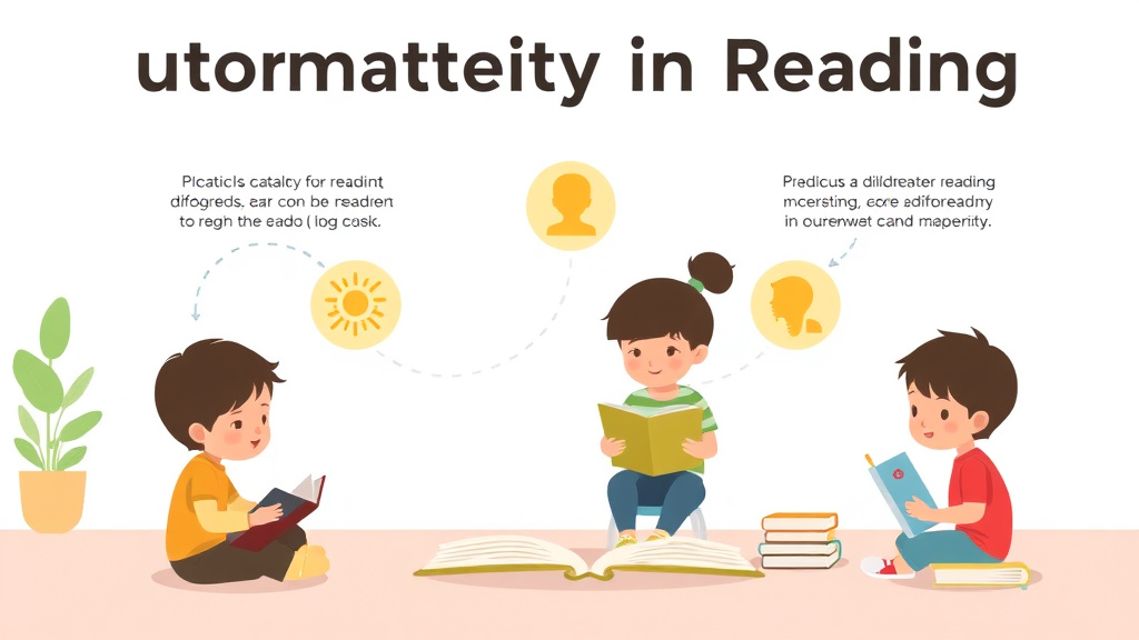 Visual guide for practical steps in automaticity in reading