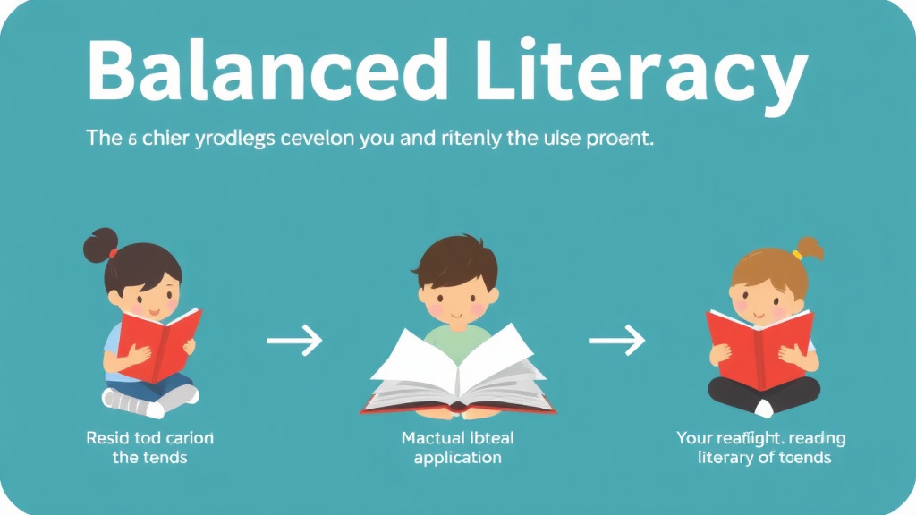 Visual guide for practical steps in balanced literacy problems