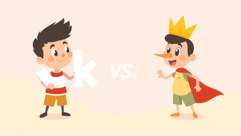 Illustration showing key concepts related to ck vs k spelling rule