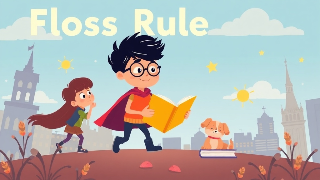 Illustration showing key concepts related to floss rule fszl