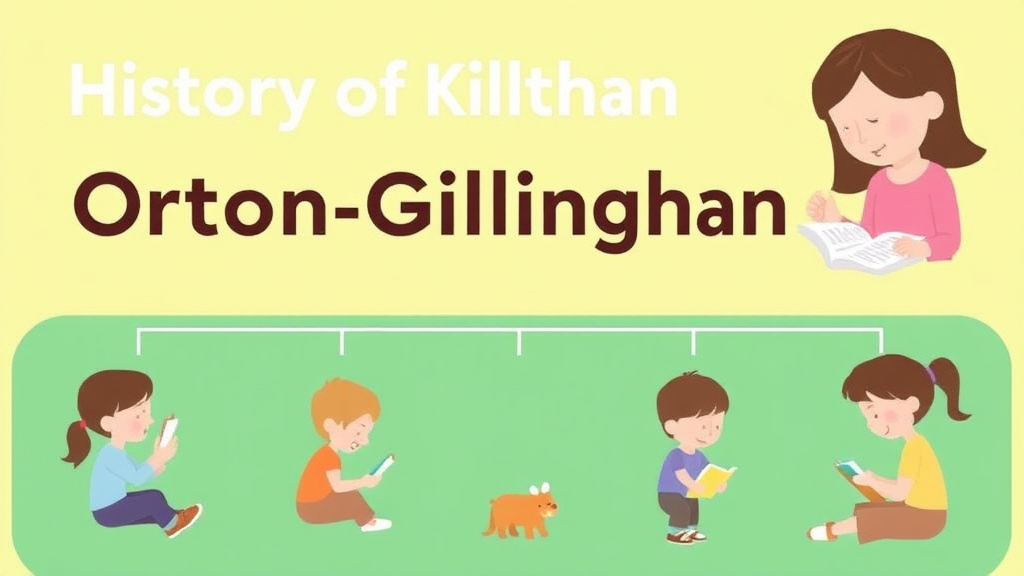 Visual guide for practical steps in history of orton gillingham method