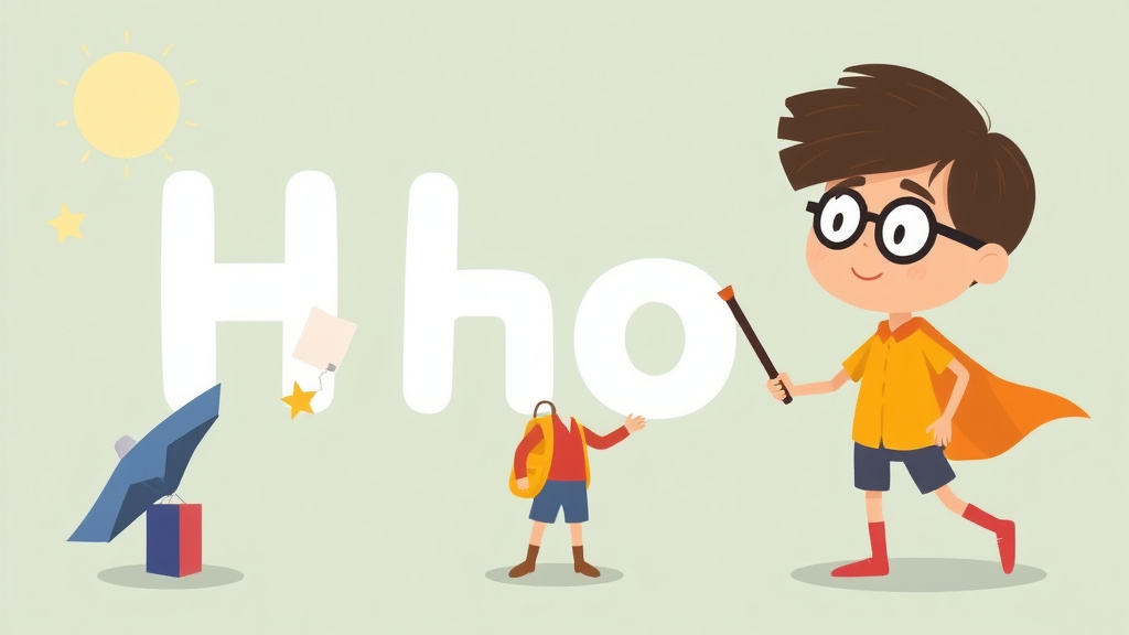 Illustration showing key concepts related to letter sound correspondence