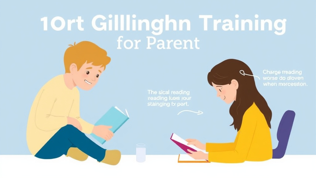 Visual guide for practical steps in orton gillingham training for parents