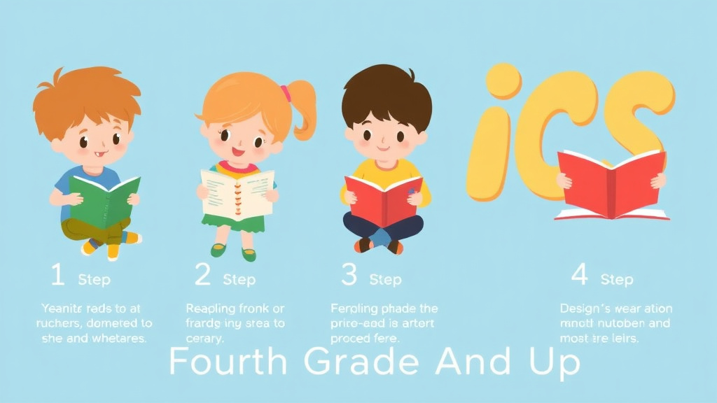 Illustration showing key concepts related to phonics for fourth grade and up