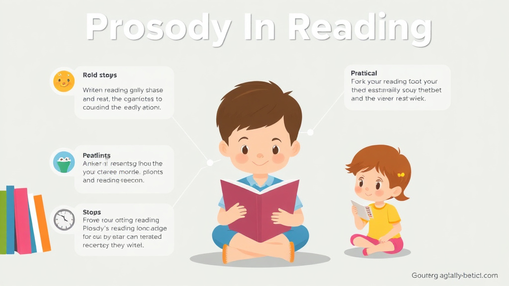 Visual guide for practical steps in prosody in reading