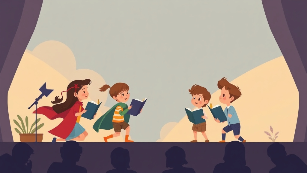 Illustration showing key concepts related to reader theater for fluency