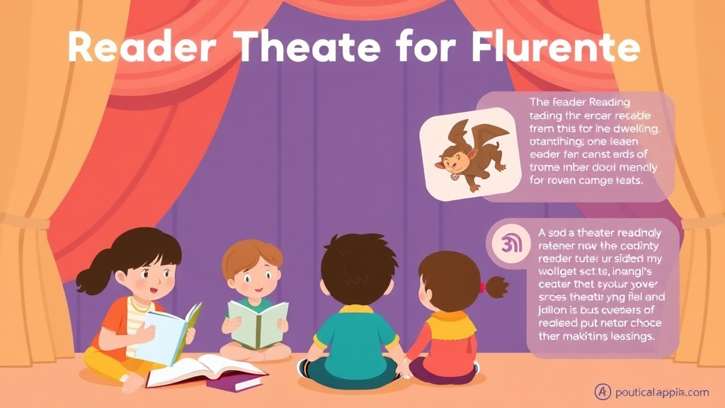 Visual guide for practical steps in reader theater for fluency