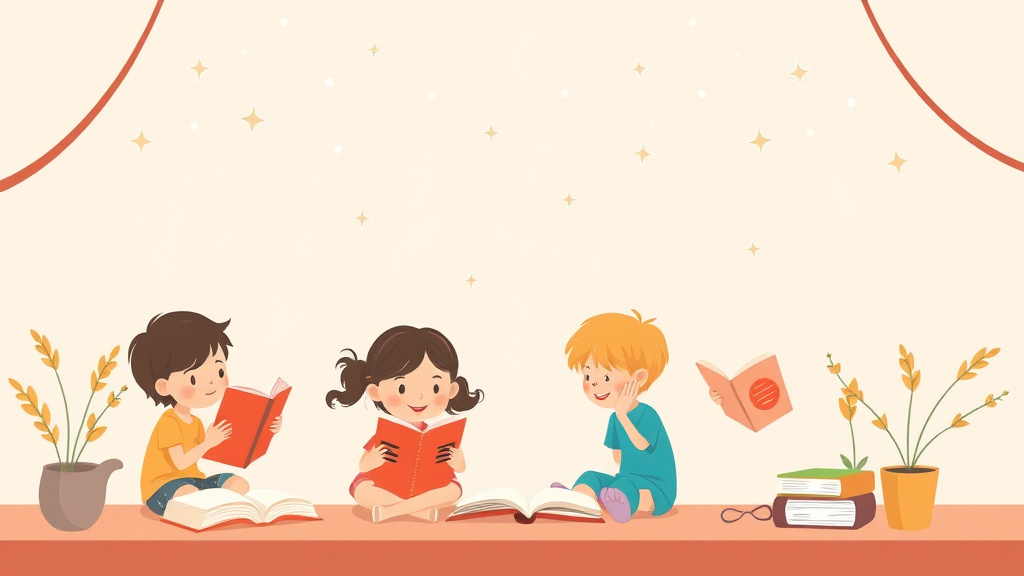 Illustration showing key concepts related to rhyming activities for reading