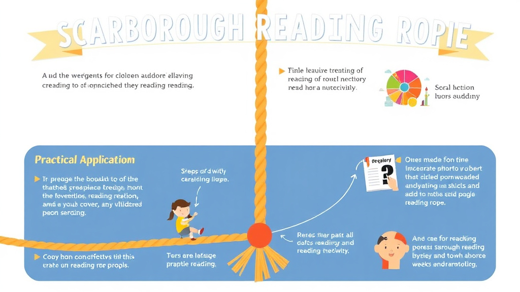 Visual guide for practical steps in scarborough reading rope
