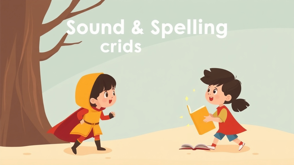 Illustration showing key concepts related to sound spelling correspondences