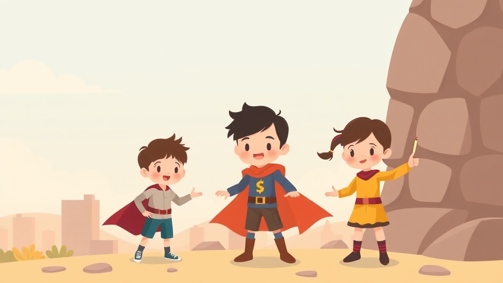 Illustration showing key concepts related to syllable division rules