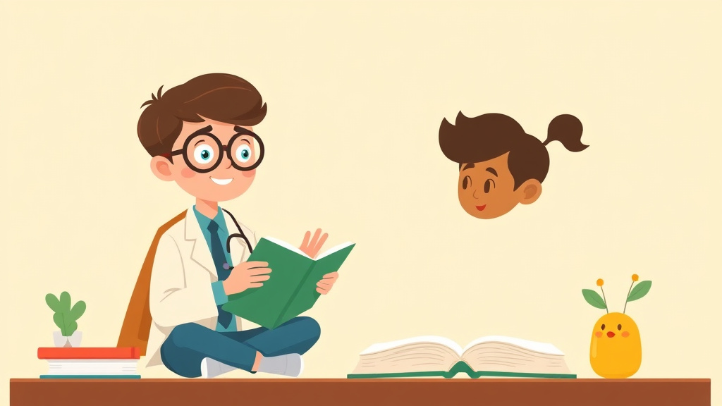 Illustration showing key concepts related to teaching dr blend