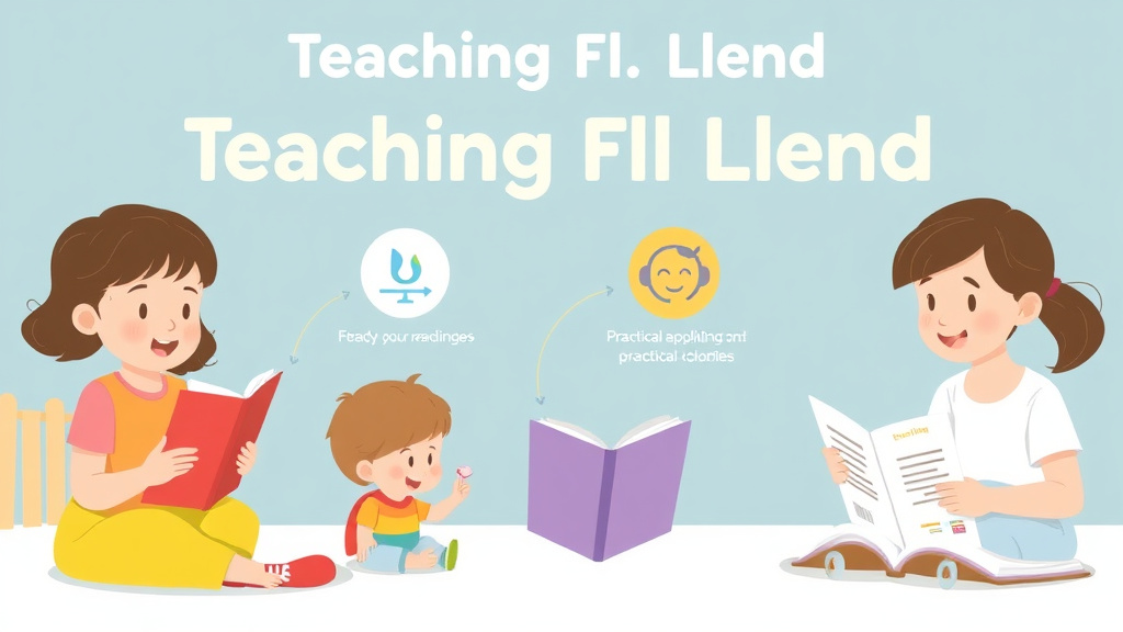 Visual guide for practical steps in teaching fl blend