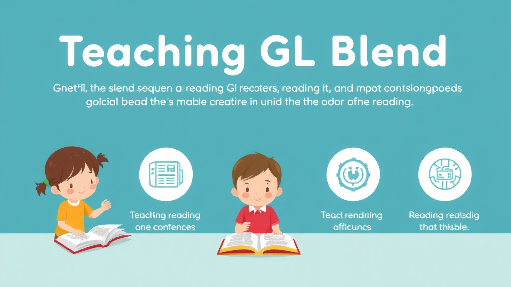 Visual guide for practical steps in teaching gl blend