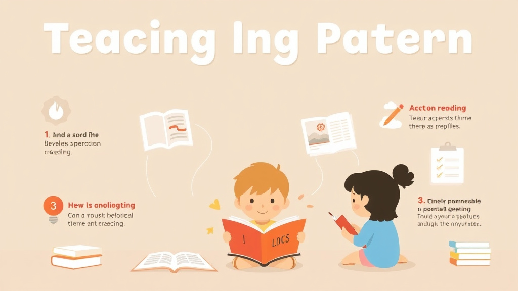 Visual guide for practical steps in teaching igh pattern
