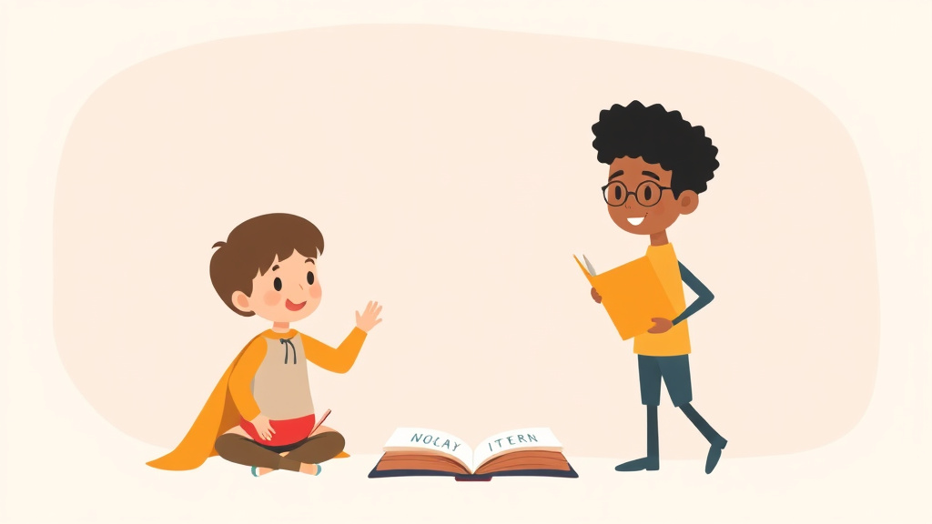 Illustration showing key concepts related to teaching long e patterns