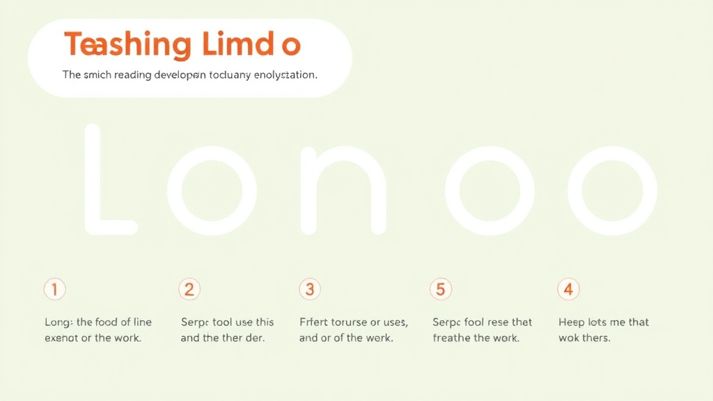 Visual guide for practical steps in teaching long o patterns