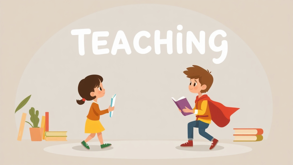 Illustration showing key concepts related to teaching pr blend