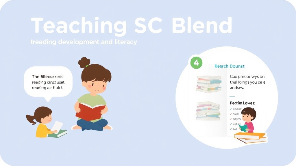 Visual guide for practical steps in teaching sc blend