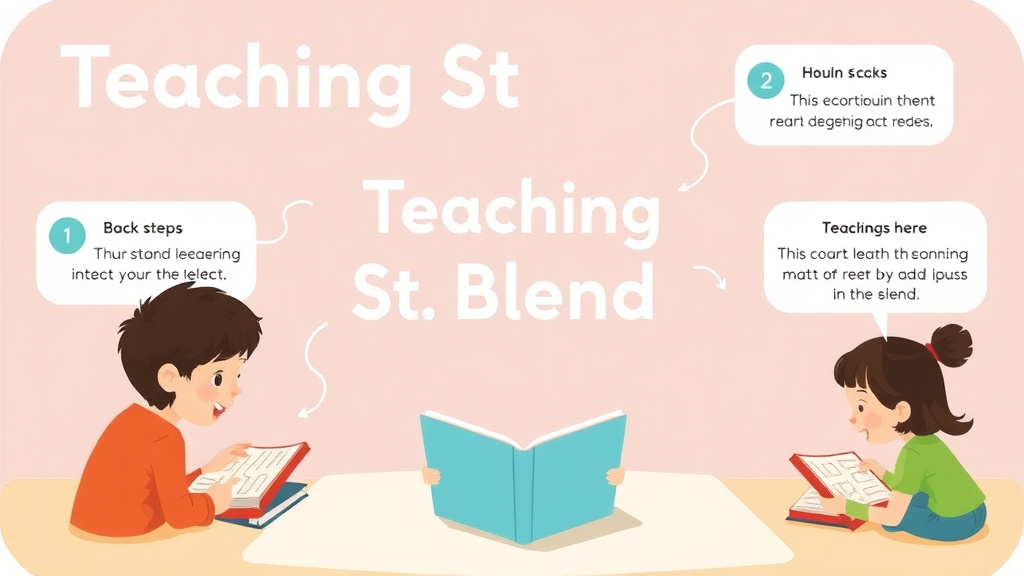 Illustration showing key concepts related to teaching st blend