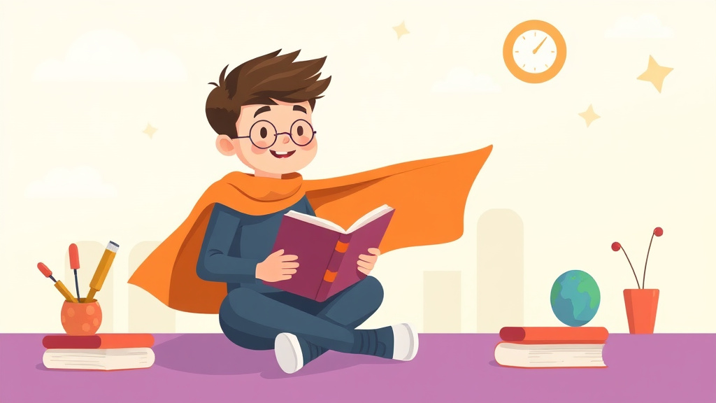 Illustration showing key concepts related to teaching tion sion endings