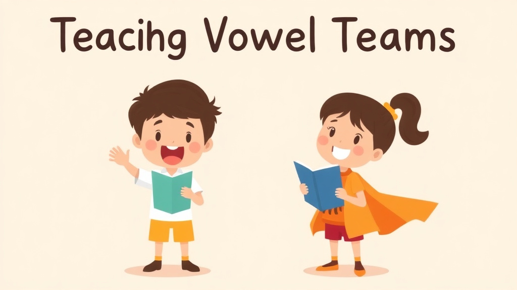 Illustration showing key concepts related to teaching vowel teams oi oy