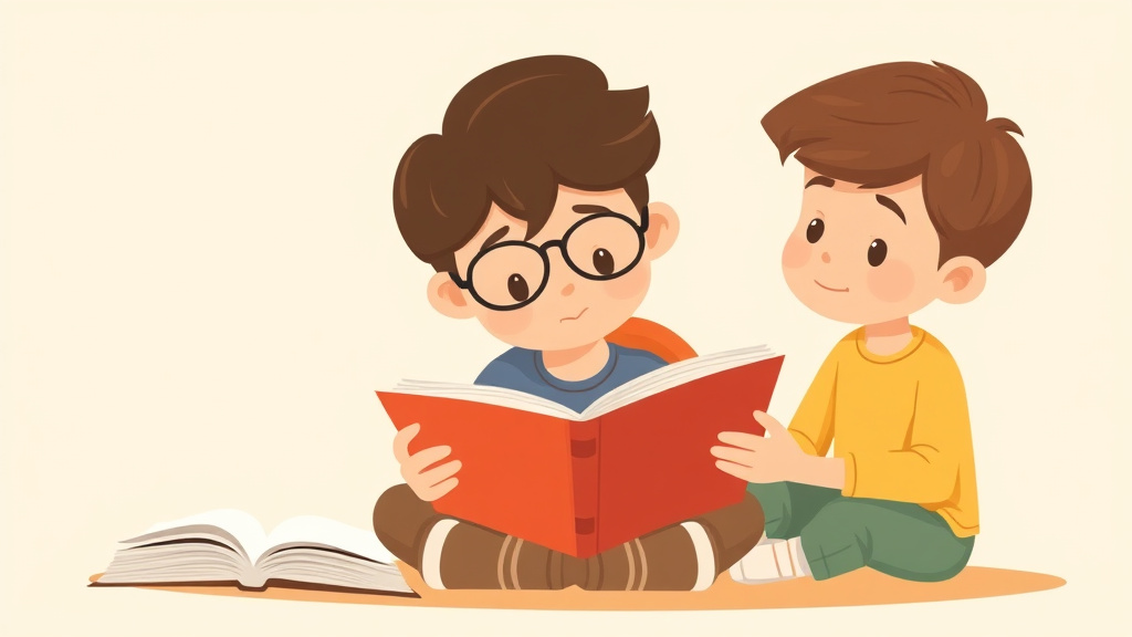 Illustration showing key concepts related to comprehension struggles in older readers