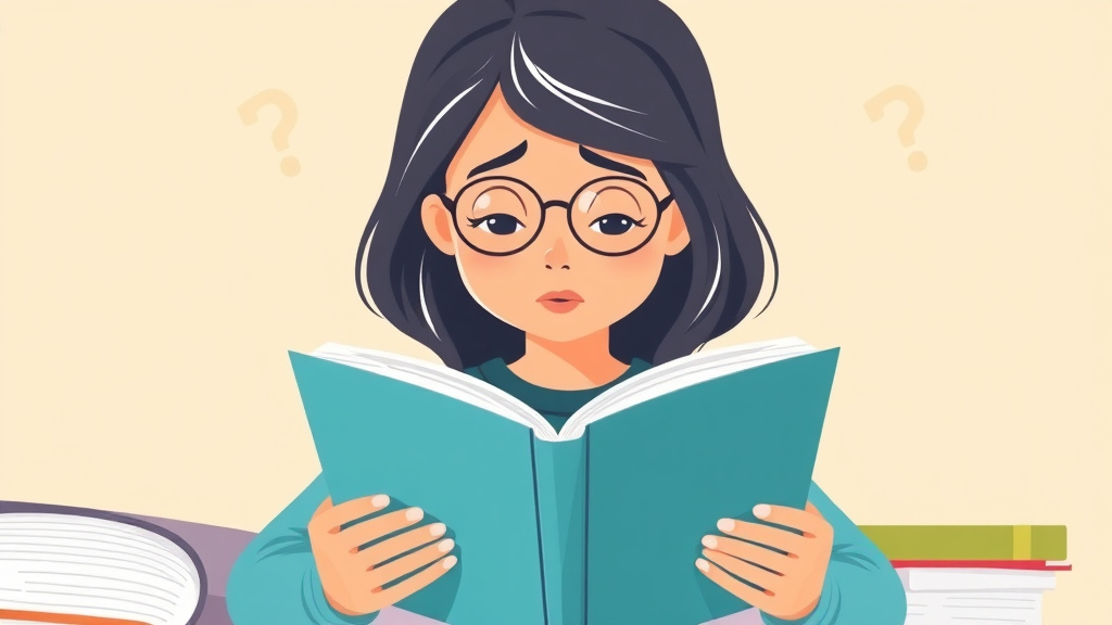 Illustration showing key concepts related to focus and reading difficulties